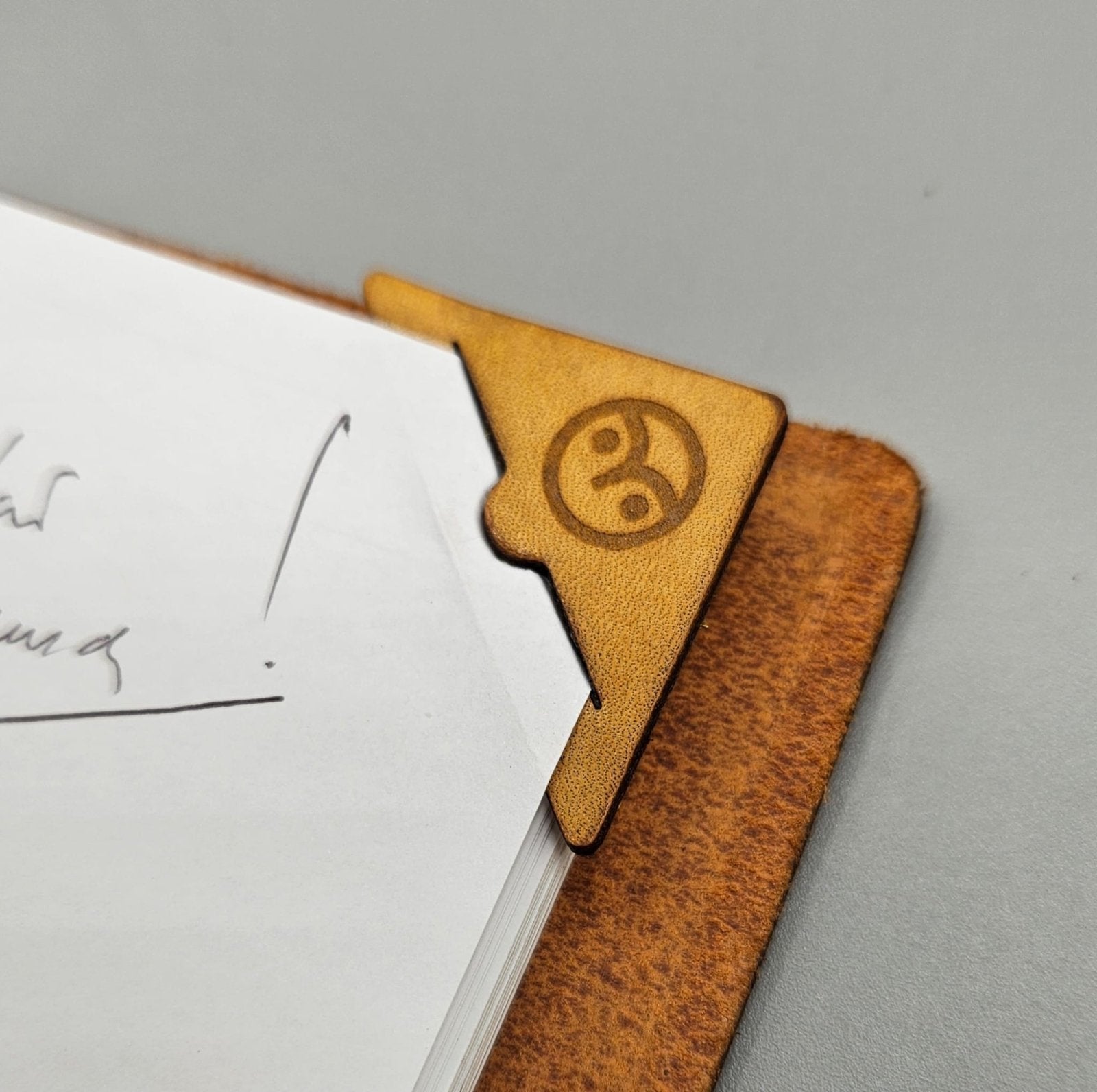 Leather Corner Bookmarks - Awlma
