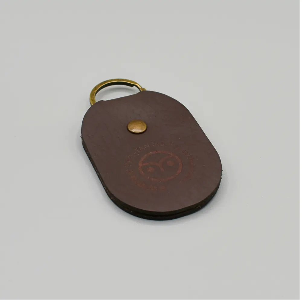 Leather Keychain with Phone Stand - Awlma