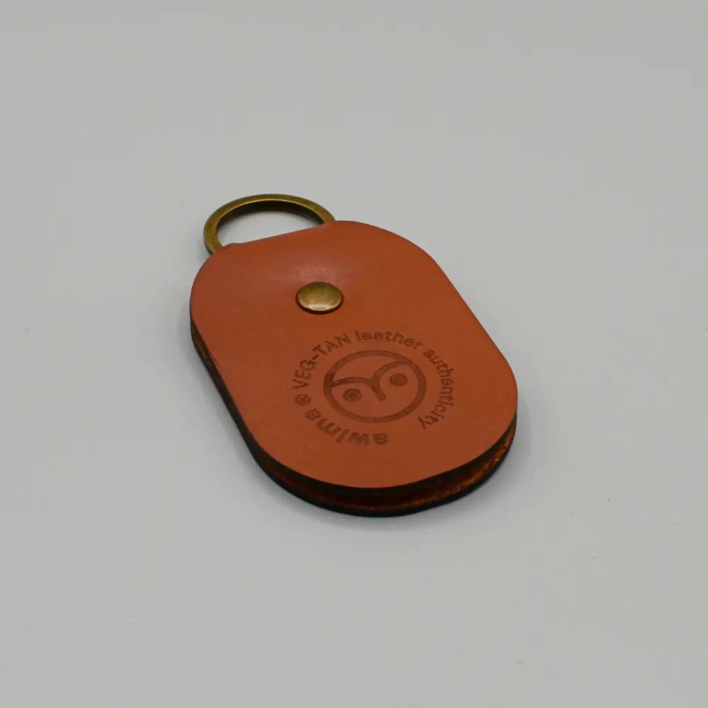 Leather Keychain with Phone Stand - Awlma
