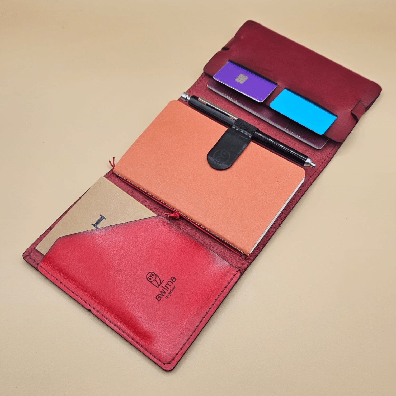 NOMAD Leather Journal A6 - Awlma